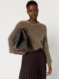 Gerard Darel Elora Wool Blend Pullover Jumper, Brown