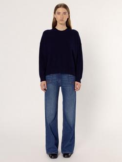 Gerard Darel Ema Pure Cashmere Jumper - view 2, Navy