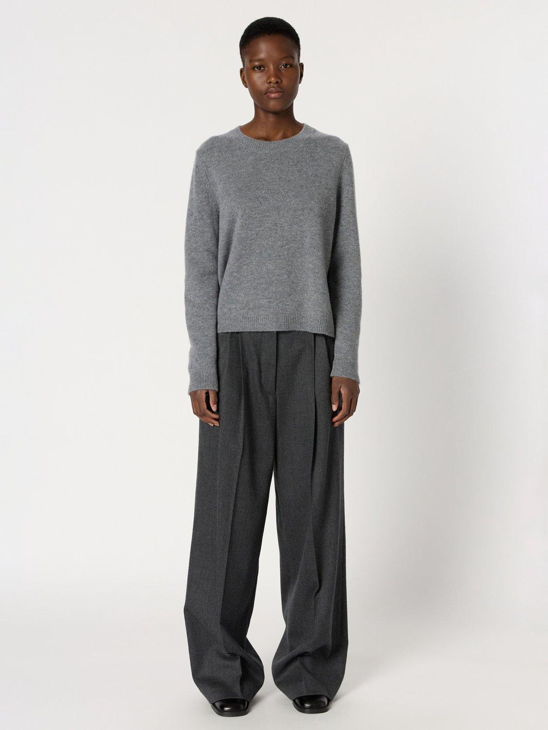 Product image 2 of 6, which shows Gerard Darel Emelyne Cashmere Jumpers, Grey, 6