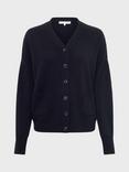 Gerard Darel Estrella V-Neck Pure Cashmere Cardigan, Black