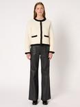 Gerard Darel Ewa Wool Rich Jacket, Ecru