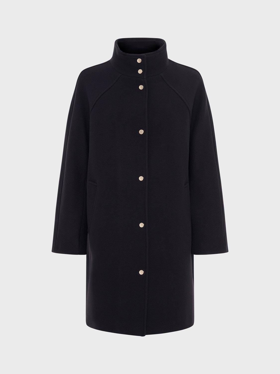 Product image 2 of 2, which shows Gerard Darel Malvina Wool Rich Coat, Navy, 14