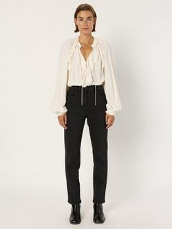 Gerard Darel Carmen Cotton Blend Skinny Denim Jeans, Black - view 2, Black