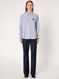 Gerard Darel Alison Striped Shirt, Blue