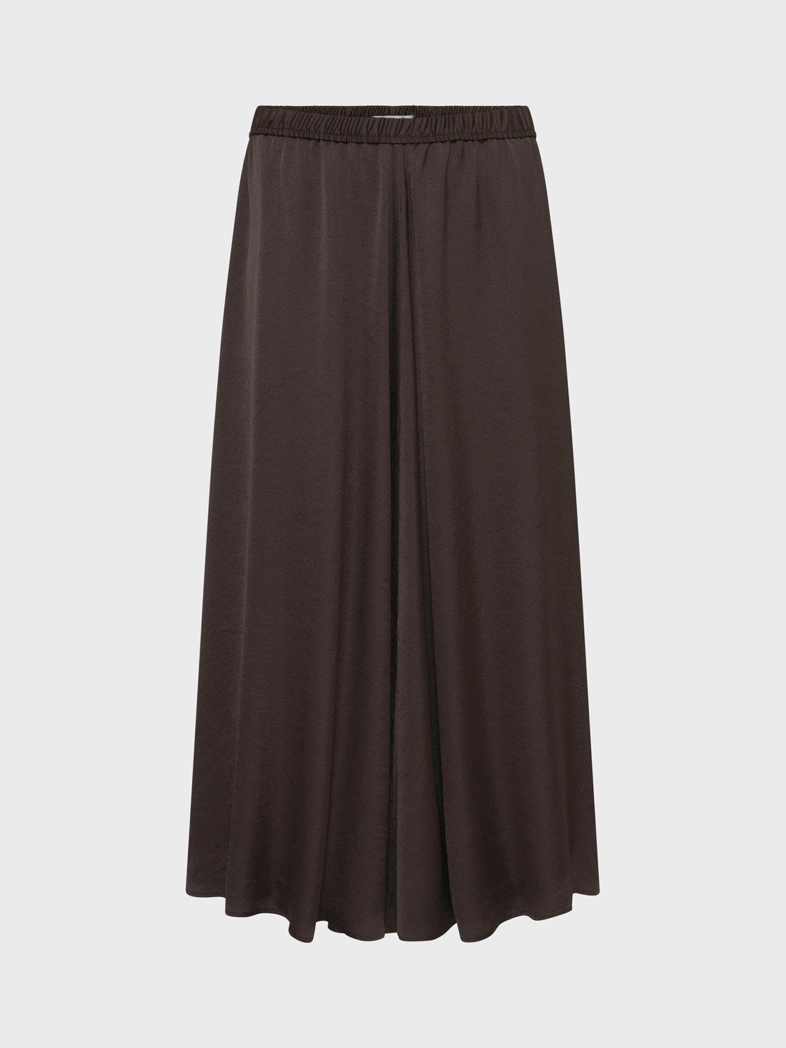 Product image 4 of 6, which shows Gerard Darel Bella A Line Midi Skirt, Khaki Green, 10