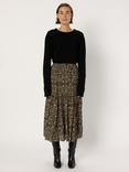 Gerard Darel Billie A Line Midi Skirt