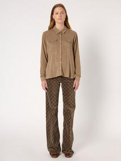 Gerard Darel Honorine Acrylic Blend T-Shirt - view 2, Camel