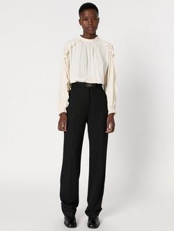 Gerard Darel Caroline Tailored Straight Leg Trousers - view 2, Black