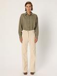Gerard Darel Chantal Corduroy Trousers, Natural