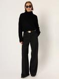 Gerard Darel Clarisse Tailored Trousers, Black