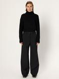 Gerard Darel Clarisse Tailored Trousers, Black