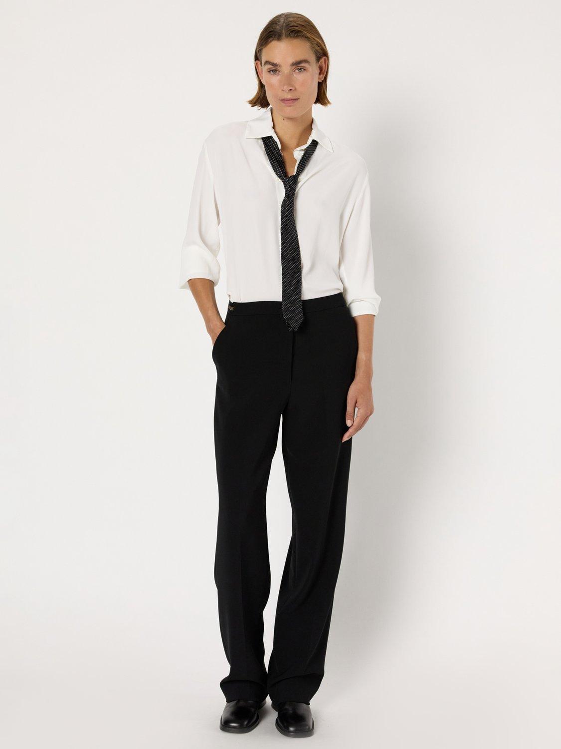 Product image 1 of 6, which shows Gerard Darel Cybele Tailored Trousers, Black, 10