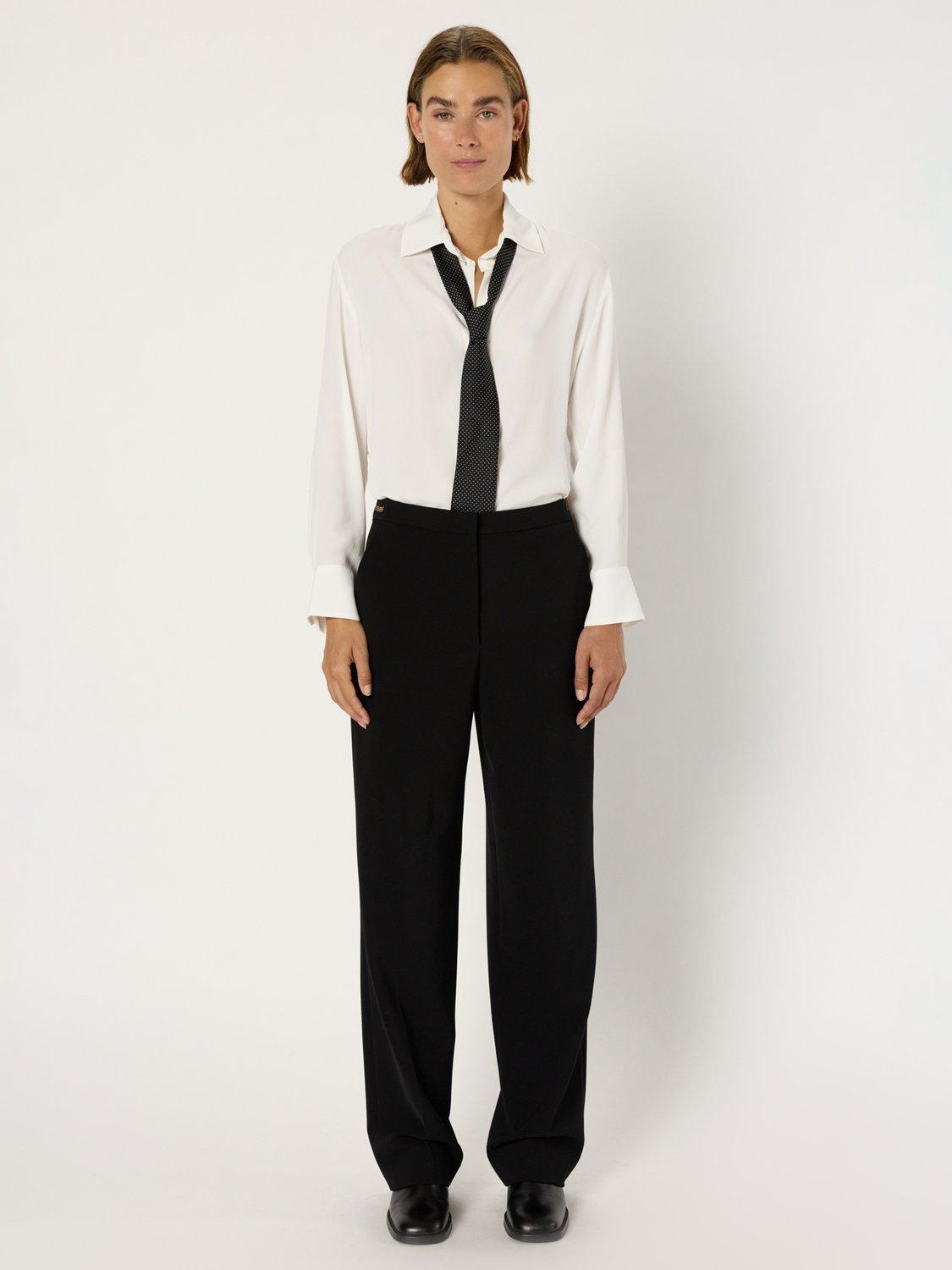 Product image 2 of 6, which shows Gerard Darel Cybele Tailored Trousers, Black, 10