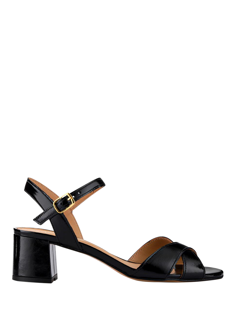 Product image 1 of 6, which shows Jones Bootmaker Hesper Leather High Heel Shoes, Black, 3