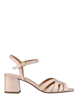 Jones Bootmaker Gwynn Leather High Heel Shoes, Cream