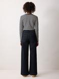Jigsaw Rhea High Waist Flared Denim Jeans, Indigo