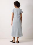 Jigsaw Cotton Short Sleeved Midi T-Shirt Dress
