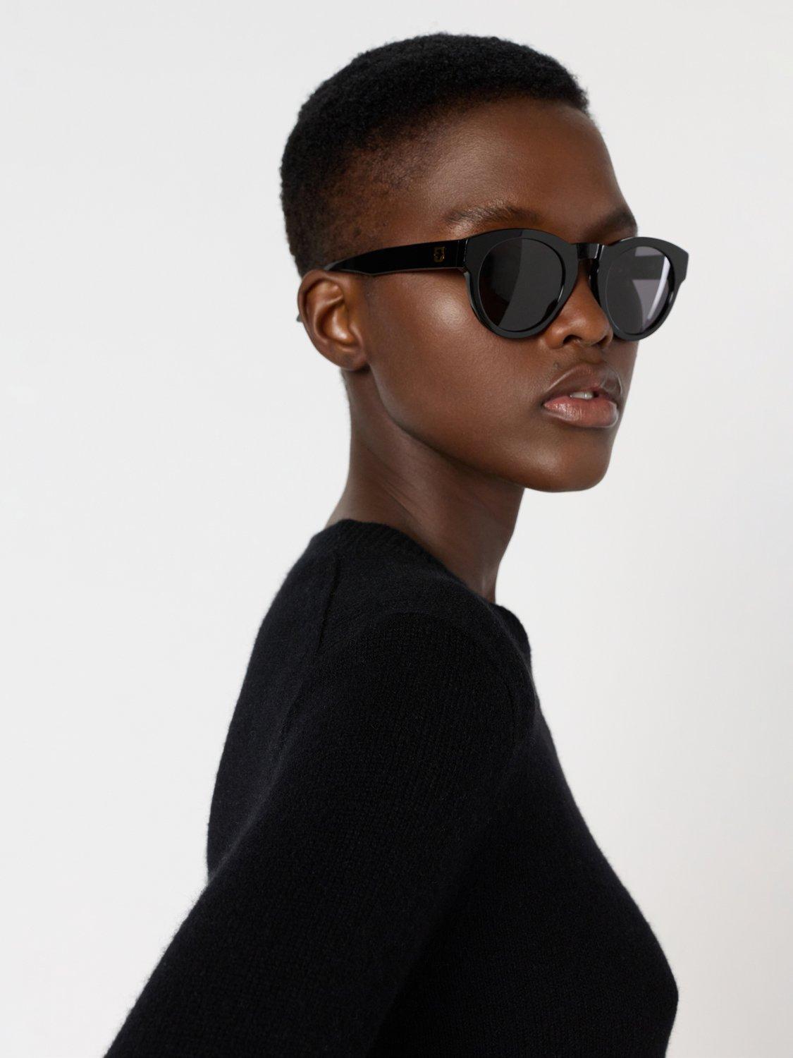 Product image 6 of 6, which shows Gerard Darel Emelyne Wool Blend Pullover Vest, Black, 10