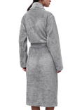 Femilet Kenzie Soft Feel Towelling Dressing Gown, Heather Grey