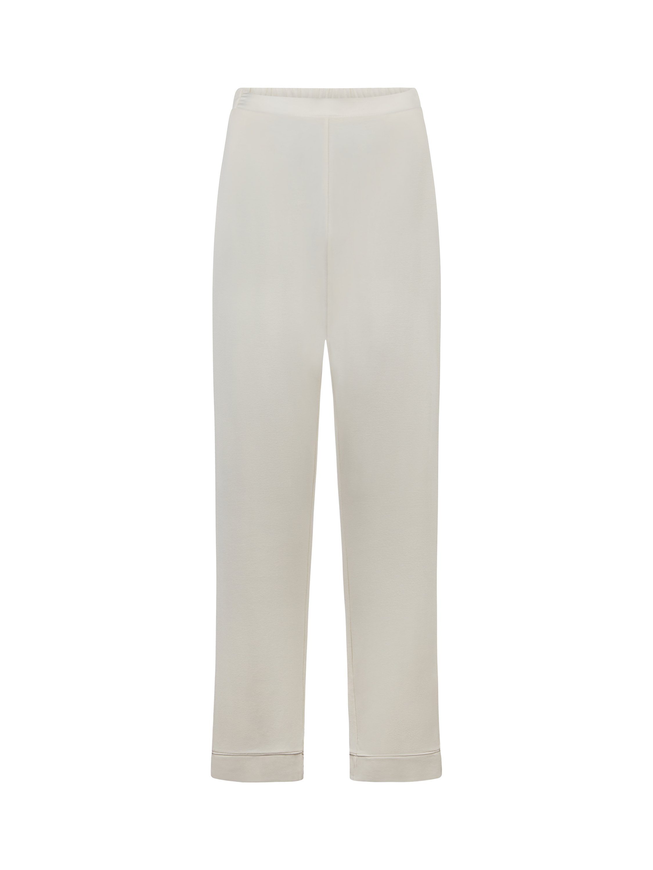 Product image 4 of 5, which shows Femilet Daisy Pyjama Bottoms, Ivory, XS