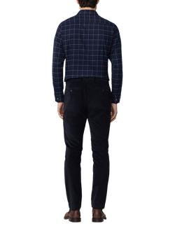 Hackett London Slim Fit Kensington Chinos, Midnight Blue - view 2, Midnight Blue