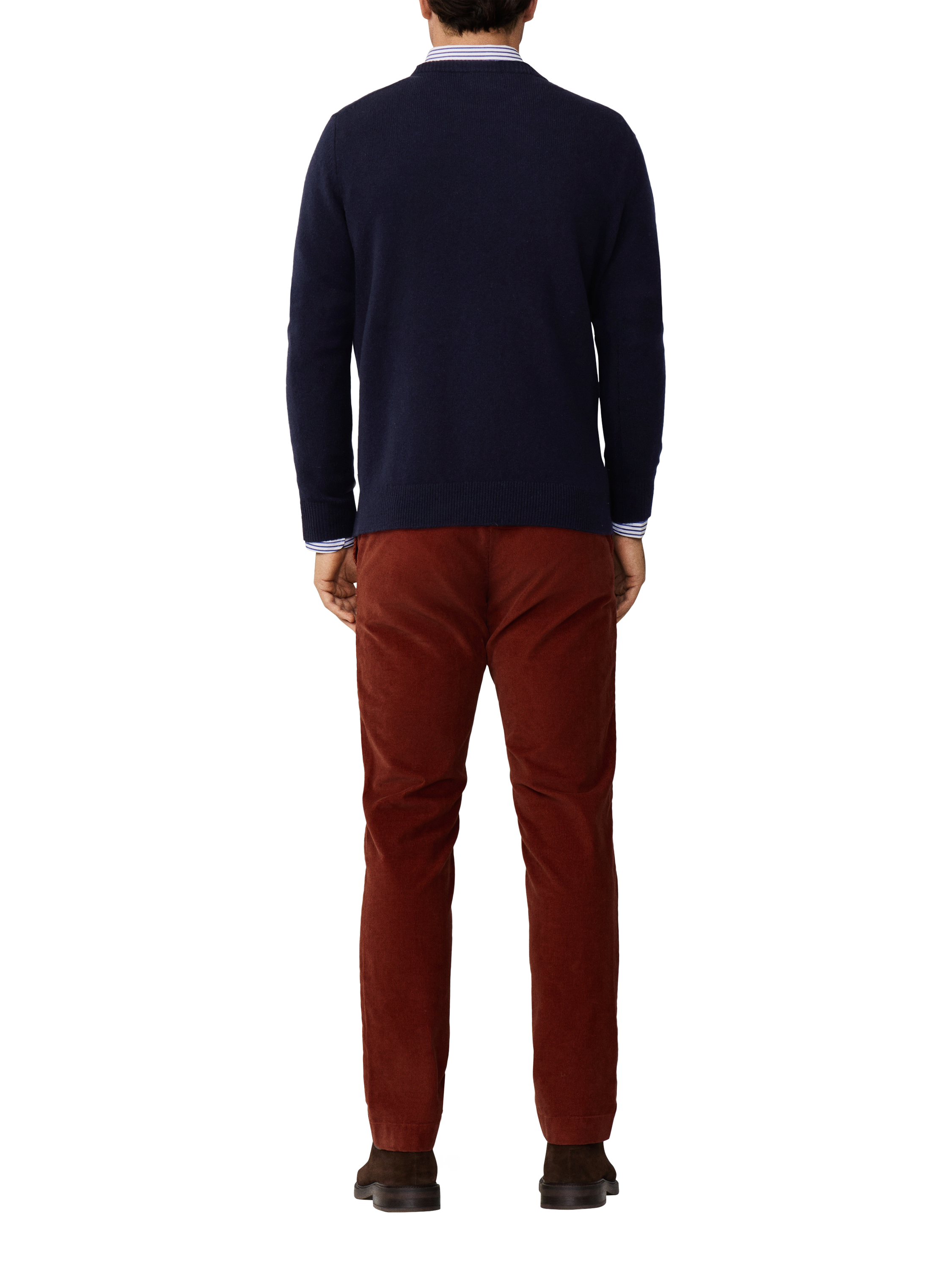 Product image 3 of 7, which shows Hackett London Heritage Jumper, Midnight Blue, XXL