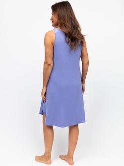 Cyberjammies Lace Trim Swing Nightdress, Lilac - view 2, Lilac