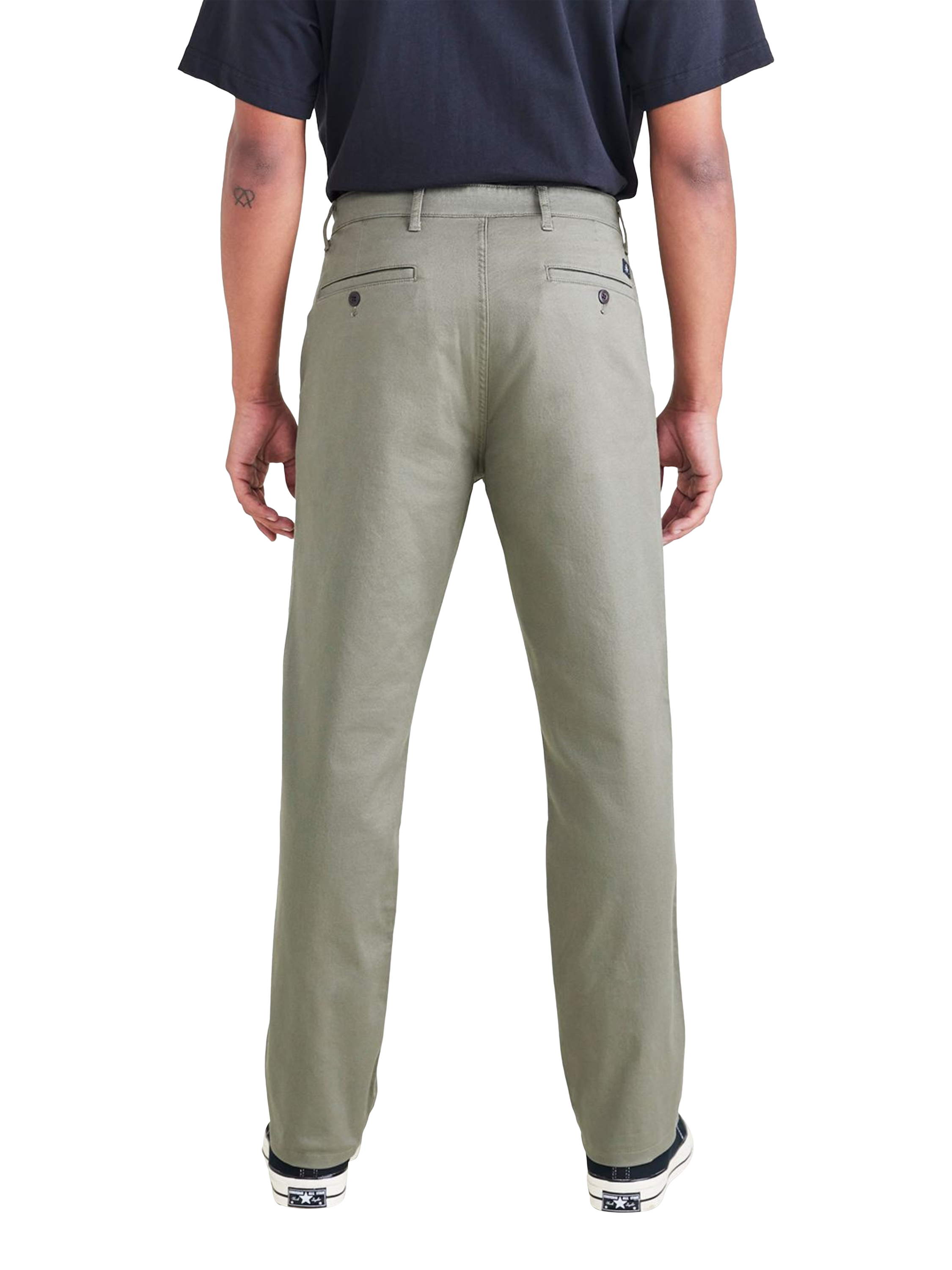 Product image 2 of 3, which shows Dockers Slim Fit Original Chinos, Green, W30/L32