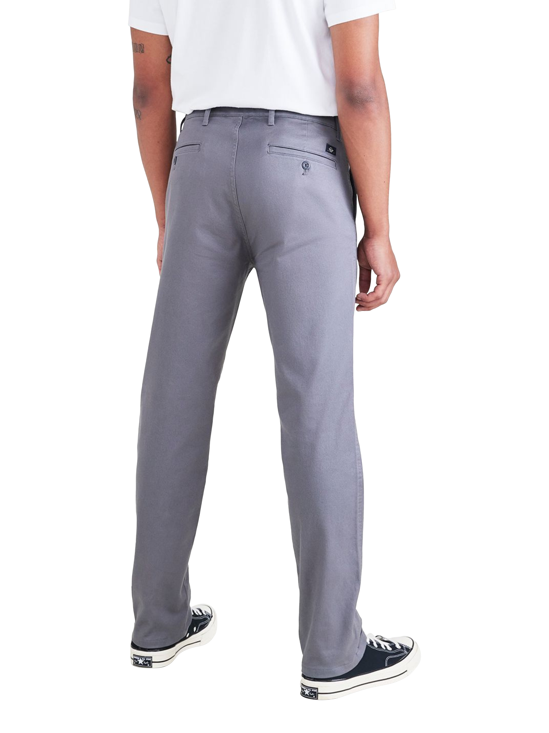 Product image 2 of 3, which shows Dockers Slim Fit Original Chinos, Grey, W30/L32