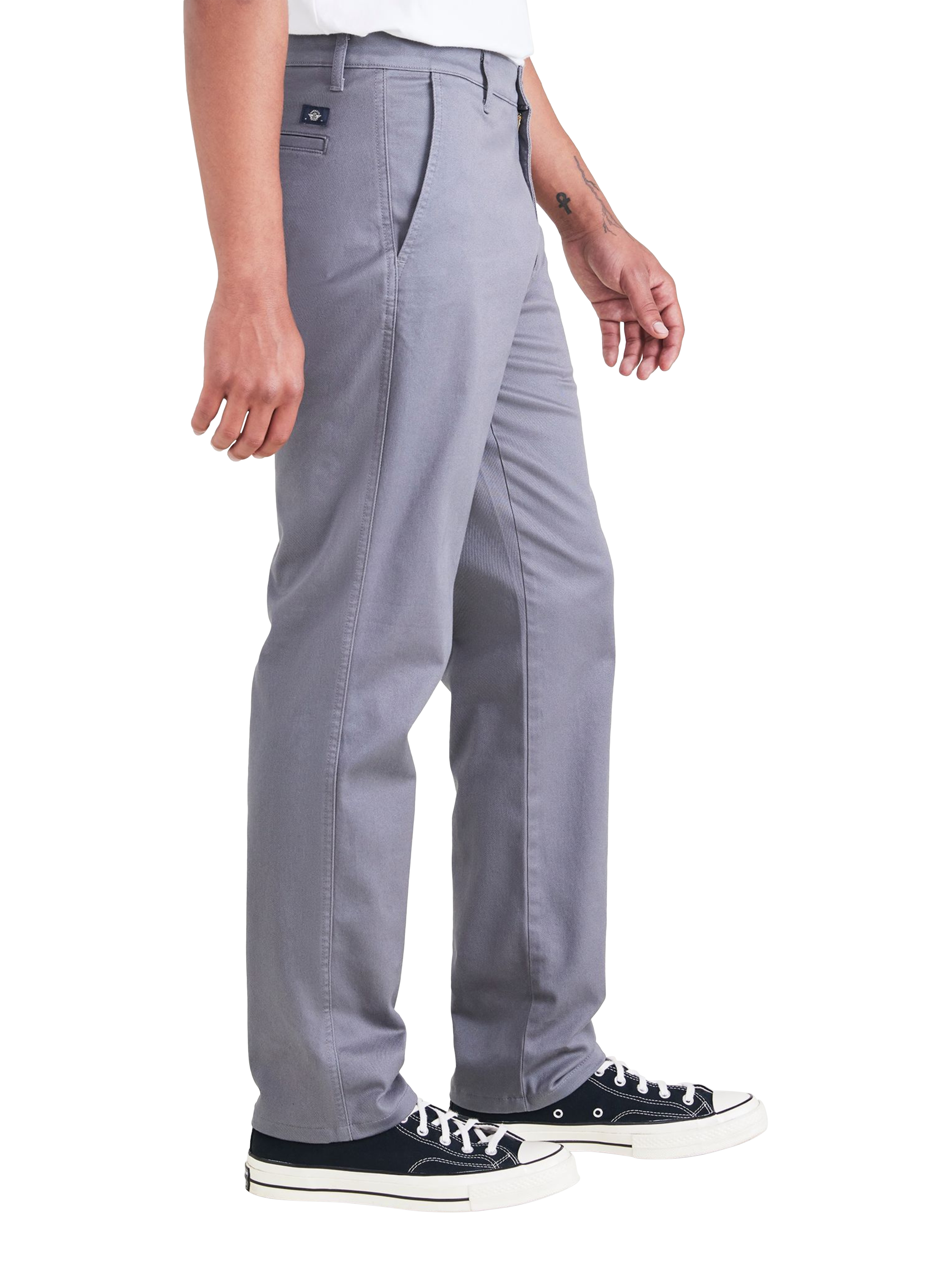 Product image 3 of 3, which shows Dockers Slim Fit Original Chinos, Grey, W30/L32