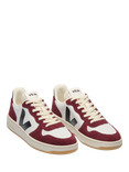 VEJA V-10 Lace Up Leather Trainers