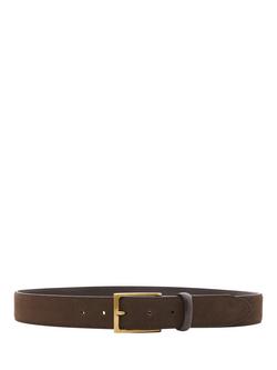 Ted Baker Siidney Suede Belt, Brown, Brown