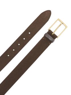 Ted Baker Siidney Suede Belt, Brown - view 2, Brown