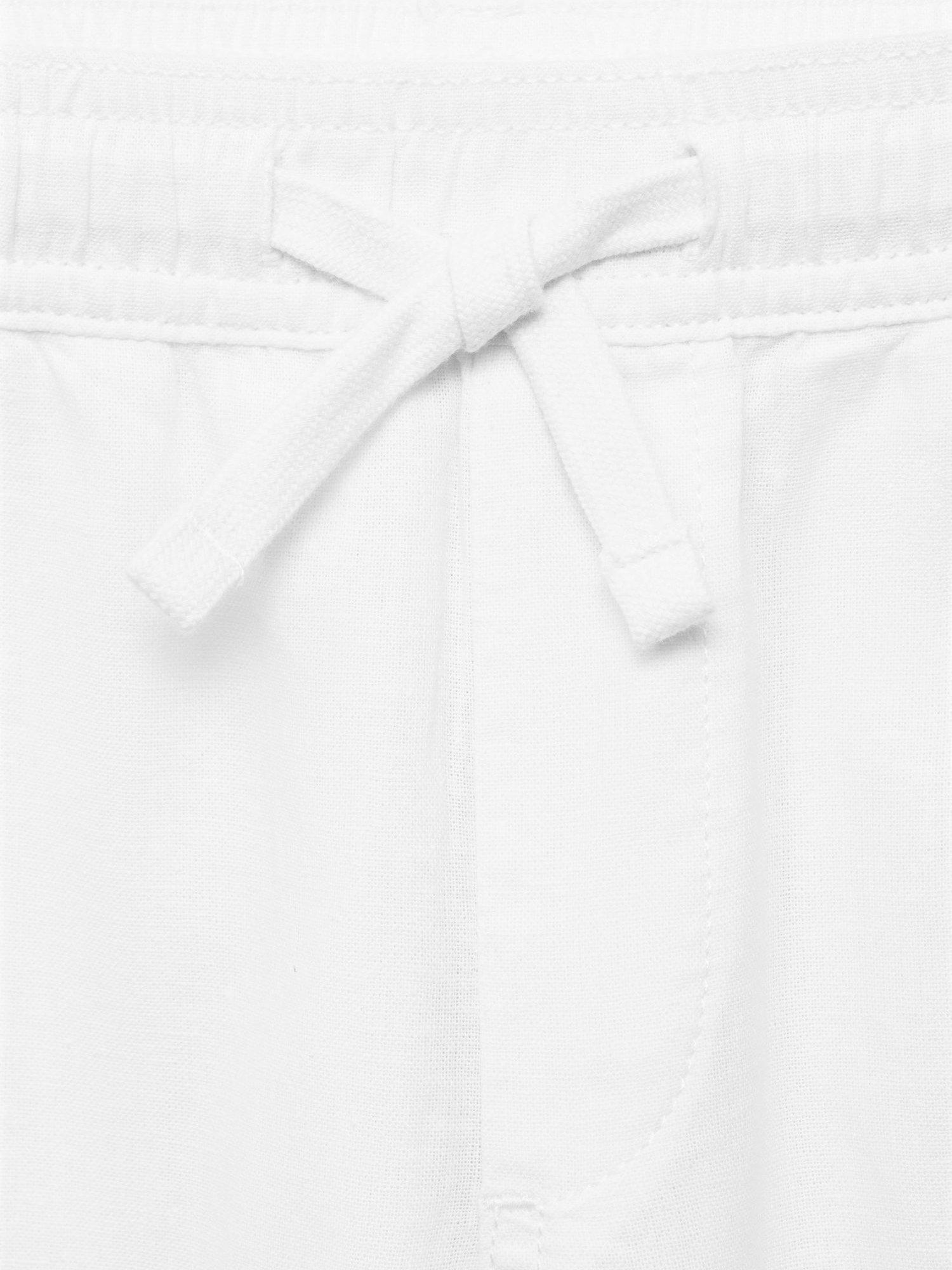 Product image 4 of 4, which shows Mango Kids' Ivan Culottes, White, 10 years