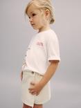 Mango Kids' Larisa Short Skort, Natural White
