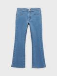 Mango Kids' Cotton Denim Trumpet Jeans