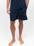 Cyberjammies Cotton Modal Blend Pyjama Shorts, Navy