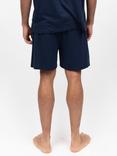 Cyberjammies Cotton Modal Blend Pyjama Shorts, Navy