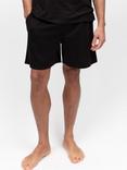 Cyberjammies Cotton Modal Blend Pyjama Shorts, Black