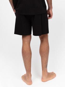 Cyberjammies Cotton Modal Blend Pyjama Shorts, Black - view 2, Black