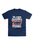 Brand Threads Kids' Lilo & Stitch Movie T-Shirt, Navy
