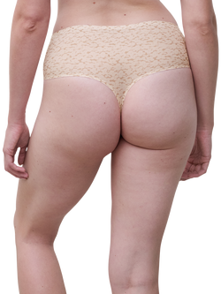 Chantelle Soft Stretch High Waist String Knickers - view 2, Multi