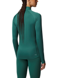 Castore Women's Adapt Half-Zip Long Sleeve Top, Seafoam/Sage
