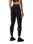 Castore Adapt Women's Full Length Leggings, Black/White