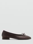 Mango Baila Flat Slip On Pumps