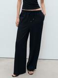 Mango Scott Drawstring Linen Trousers