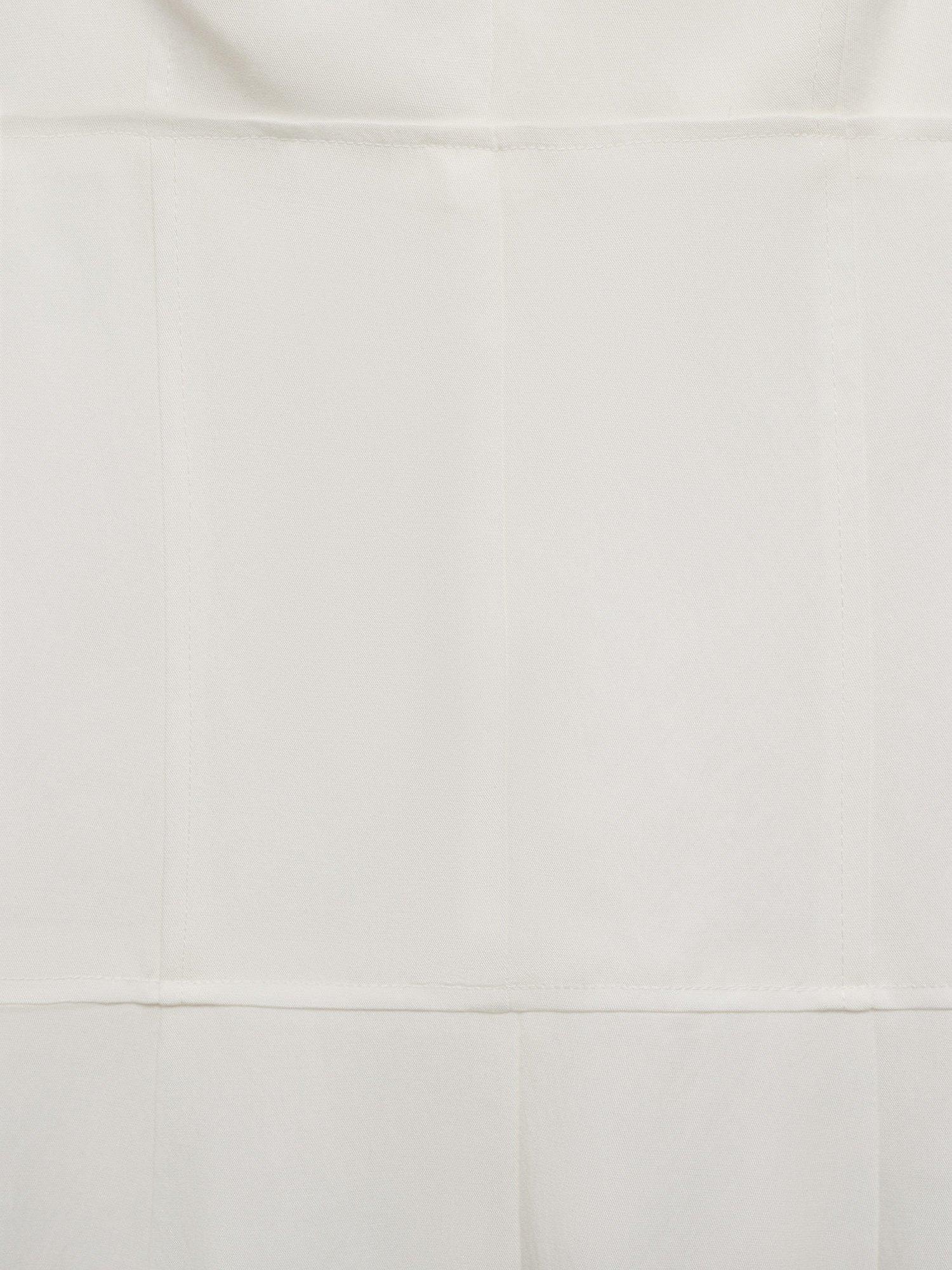 Product image 8 of 8, which shows Mango Trenza V-Neck Strappy Dress, White, 10