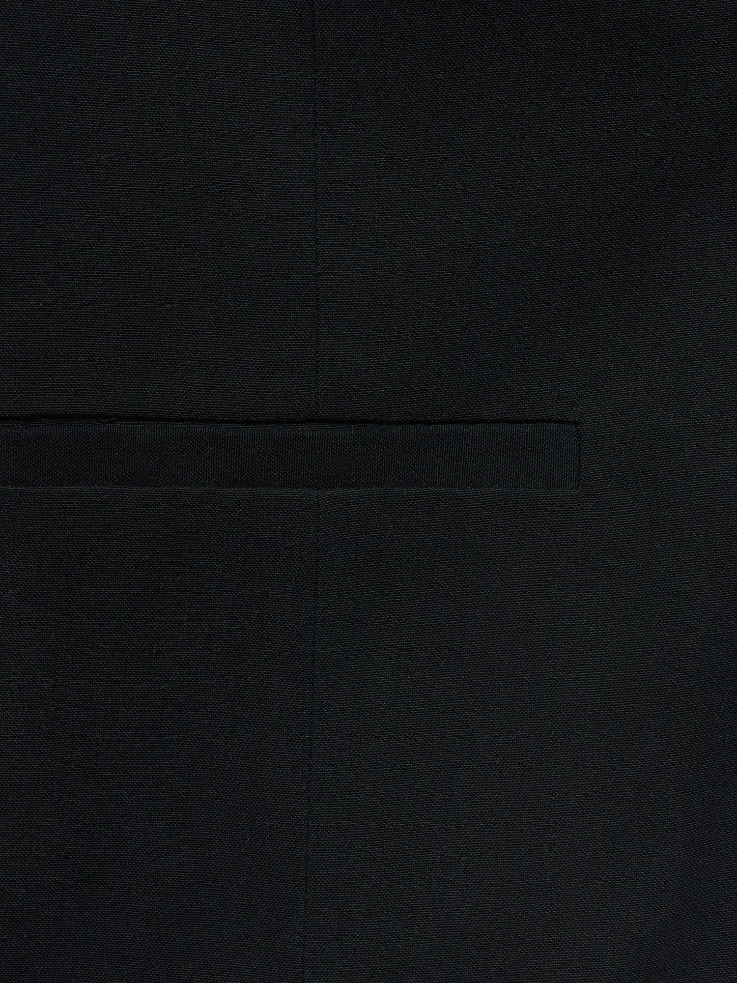 Product image 5 of 7, which shows Mango Greta Tailored Waistcoat, Black, XXS