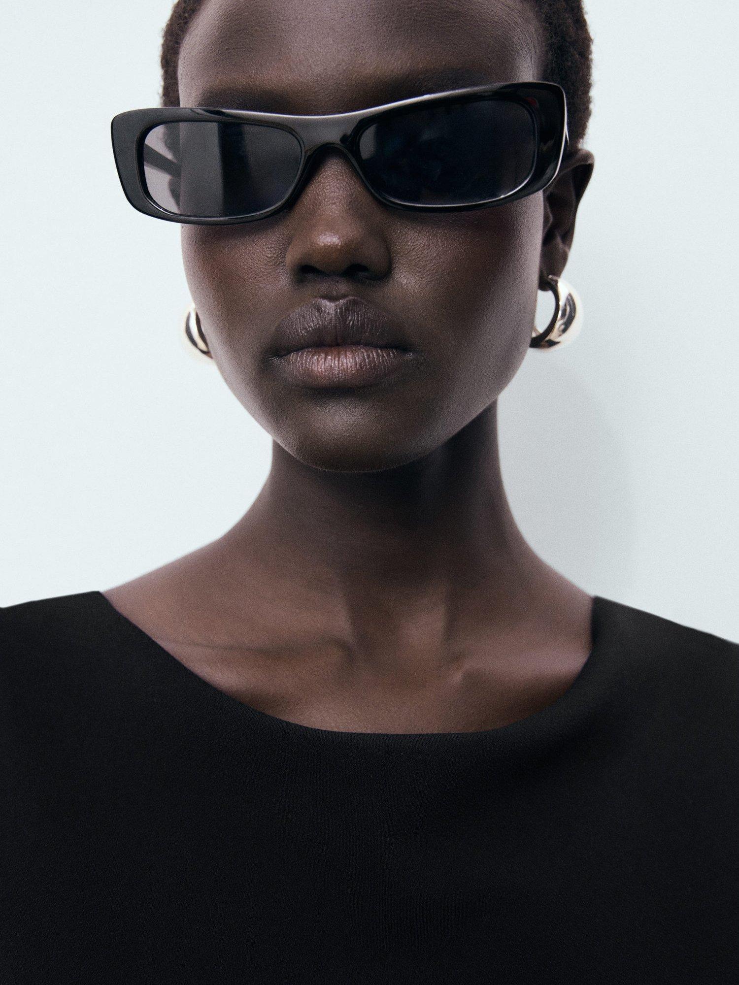 Product image 6 of 8, which shows Mango Backless Midi Dress, Black, 10