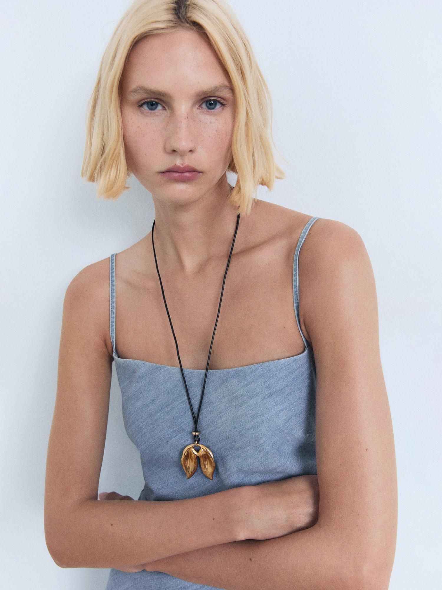 Product image 6 of 8, which shows Mango Blanes Denim Midi Dress, Mid Blue, 6